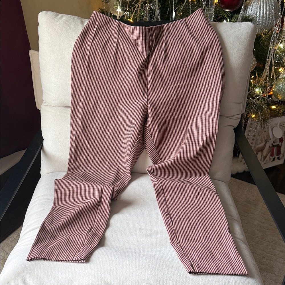 Striped Red and White Pants